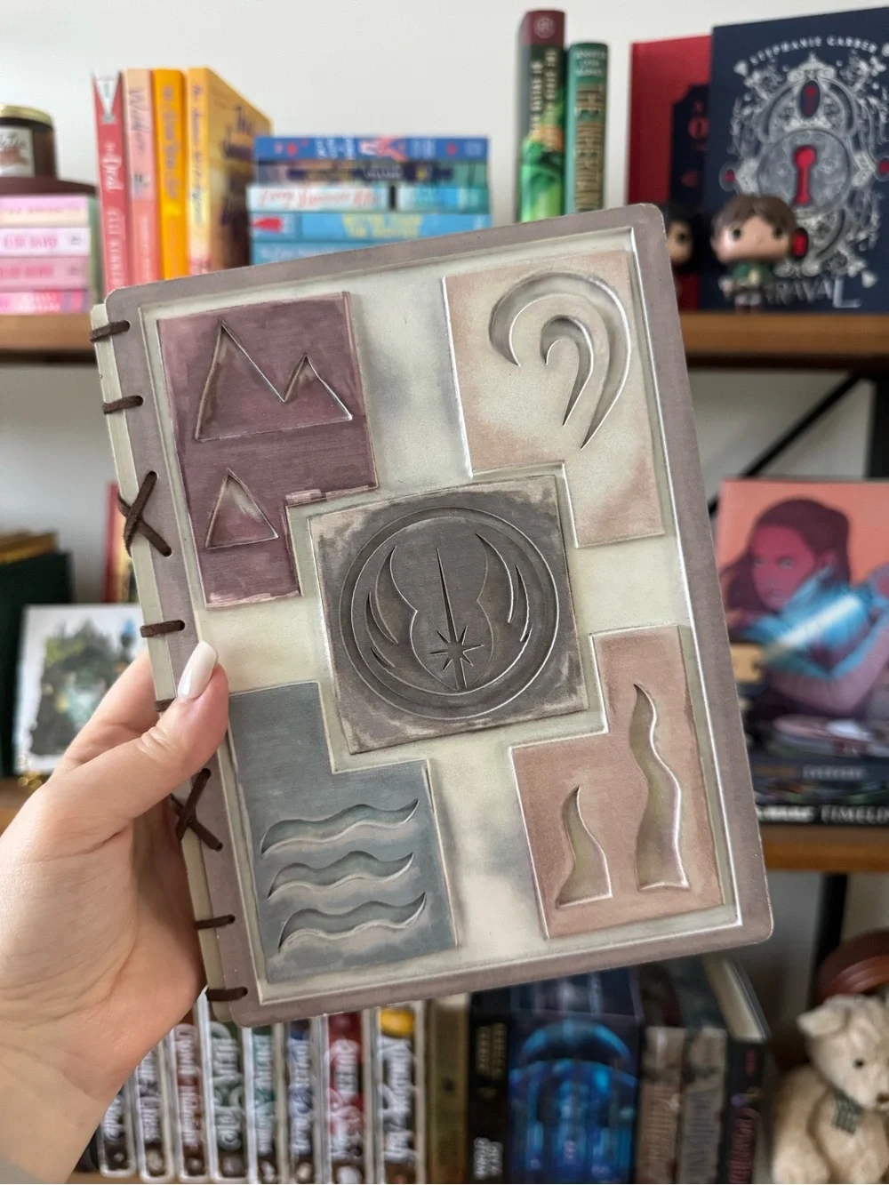 Star Wars Galaxy's Edge Jedi Journal Notebook with Aurebesh Decoder